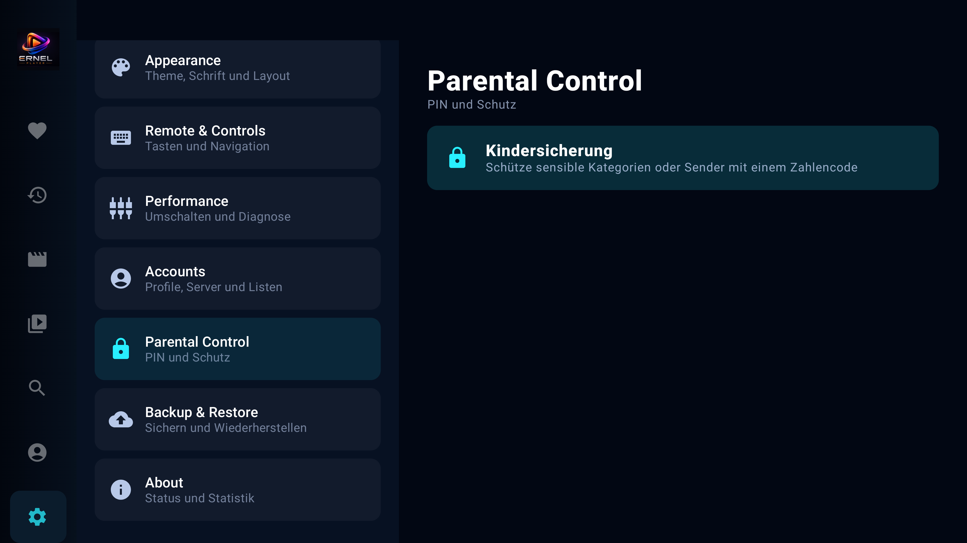 ERNEL Backup und Restore